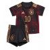 Deutschland Serge Gnabry #10 Fußballbekleidung Auswärtstrikot Kinder WM 2022 Kurzarm (+ kurze hosen)
